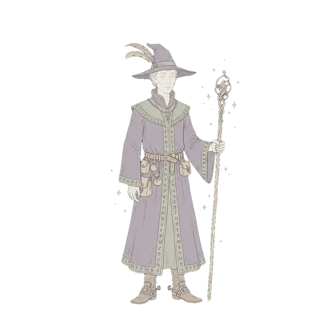 Full body, fussy detail